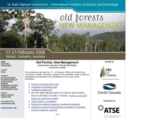Tablet Screenshot of oldforests.com.au